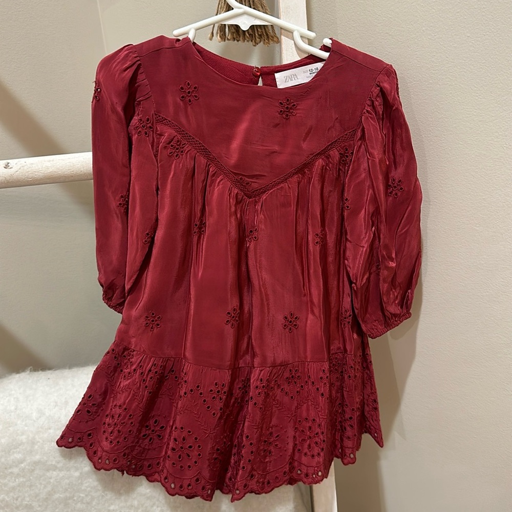 Zara Kids Red Dress